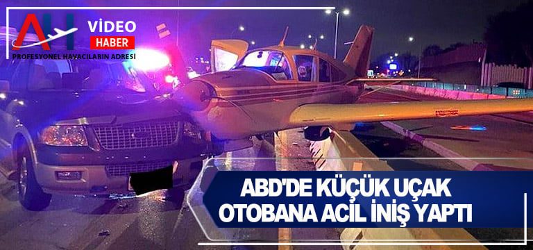 ABD'de-küçük-uçak-otobana-acil-iniş-yaptı