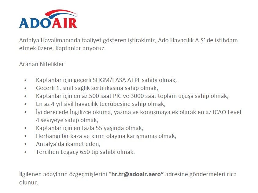 Son Dakika Havacılık Haberleri | Türk Hava Yolları, Pegasus, Sunexpress, Corendon, Havacılık, Havayolları, Havalimanları, Havaalanları, THY, Hostes, Pilot, Uçak, Kabin memuru, SHGM, DHMİ 1631008249522