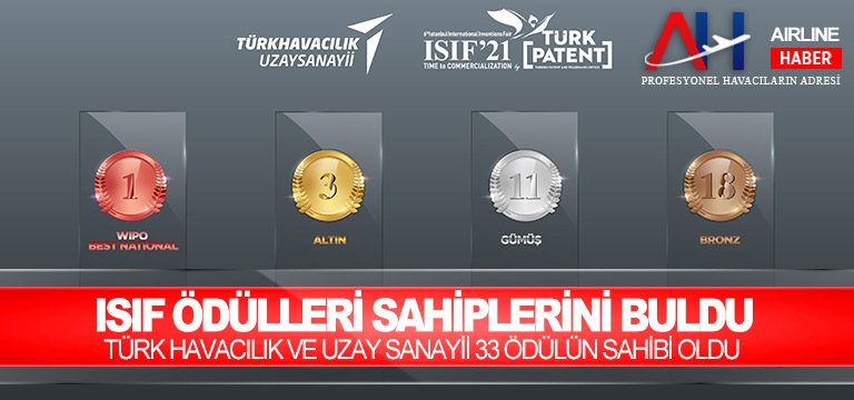 TÜRK-HAVACILIK-VE-UZAY-SANAYİİ-33-ÖDÜLÜN-SAHİBİ-OLDU