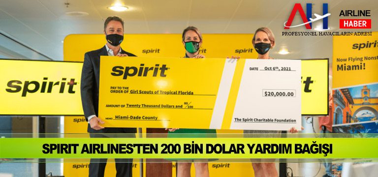 Spirit-Airlines-Announces-$200,000-in-Charitable-Donations