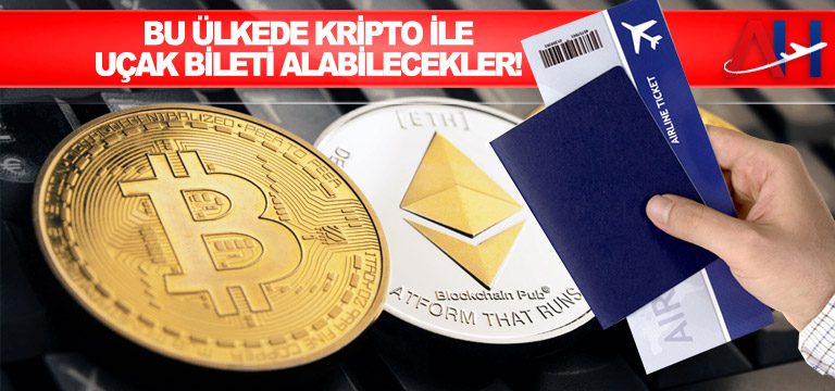 kripto-para-birimi-uçak-bileti