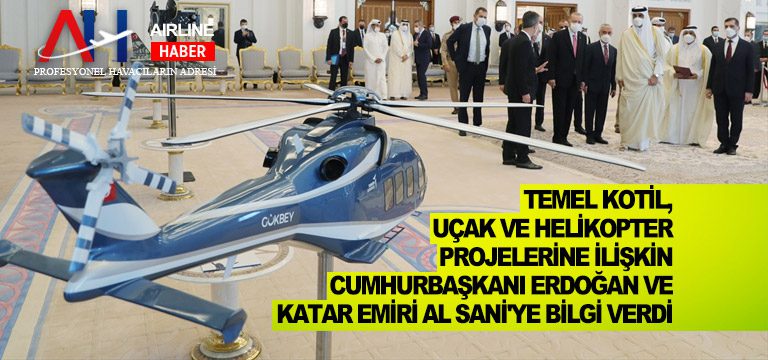 Temel-Kotil,-uçak-ve-helikopter-projelerine-ilişkin-Cumhurbaşkanı-Erdoğan-ve-Katar-Emiri-Al-Sani'ye-bilgi-verdi