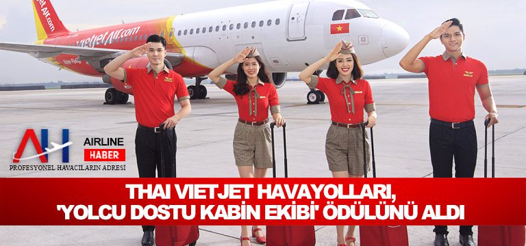 Vietjet-havayolları,-'Yolcu-Dostu-Kabin-Ekibi'-ödülünü-aldı