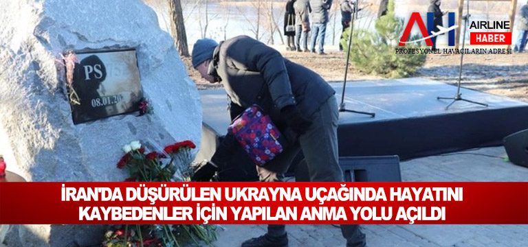 İran'da-düşürülen-Ukrayna-uçağında-hayatını-kaybedenler-için-yapılan-anma-yolu-açıldı