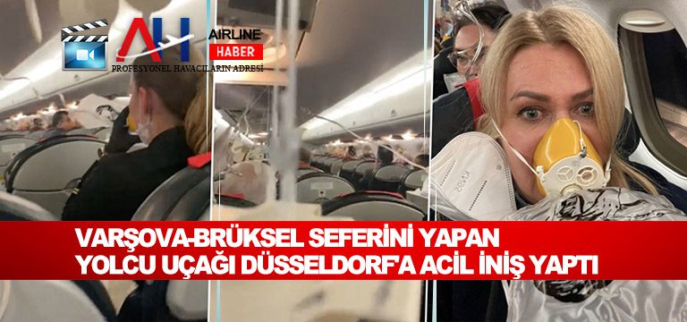 Varşova-Brüksel-seferini-yapan-yolcu-uçağı-Düsseldorf'a-acil-iniş-yaptı