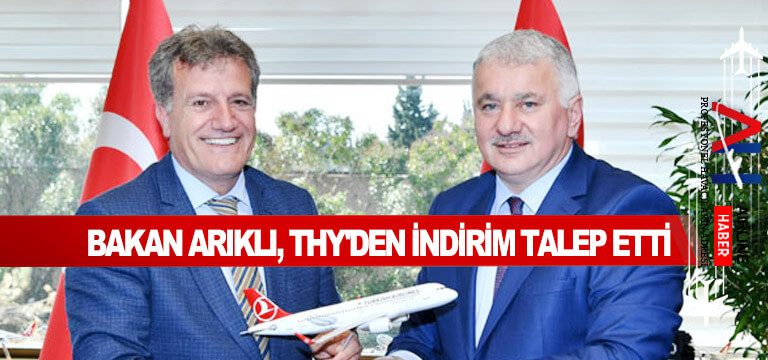 Bakan-Arıklı,-THY'den-indirim-talep-etti