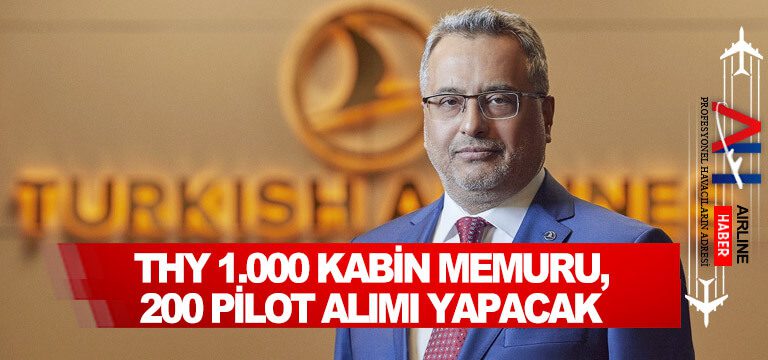 THY-1.000-kabin-memuru,-200-pilot-alımı-yapacak