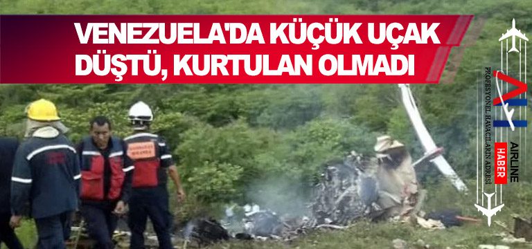 Venezuela'da-küçük-uçak-düştü,-kurtulan-olmadı