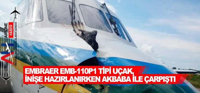 Embraer-EMB-110P1-tipi-uçak,-inişe-hazırlanırken-akbaba-ile-çarpıştı