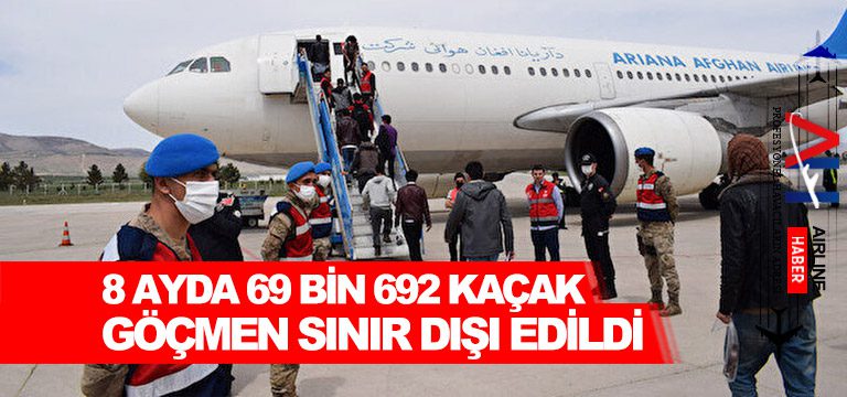 8-ayda-69-bin-692-kaçak-göçmen-sınır-dışı-edildi