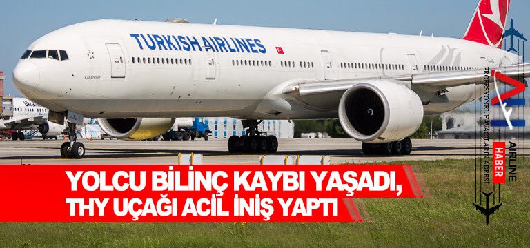 Yolcu-bilinç-kaybı-yaşadı,-THY-uçağı-acil-iniş-yaptı