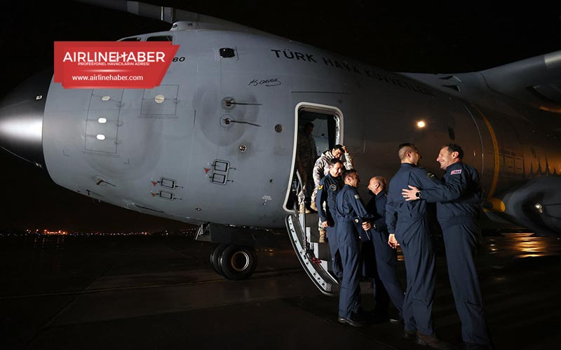 2-adet-A400M-uçağımız-Kayseri'ye-emniyetle-ulaştı