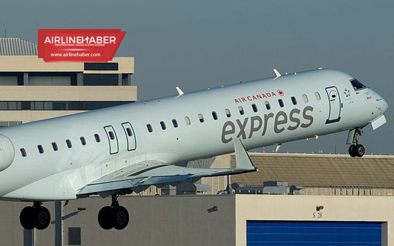 Jazz-Canadair-CRJ9,-kalkışında-iniş-takımları-sorunu