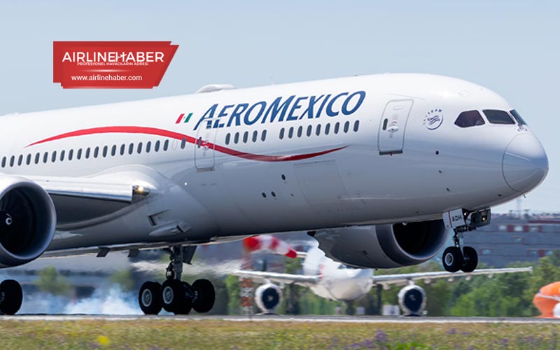 Aeromexico-B789-Paris-yakınlarında,-motor-itiş-gücü-kaybı