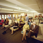 Mock-up of 747-100 Cabin, March 1967