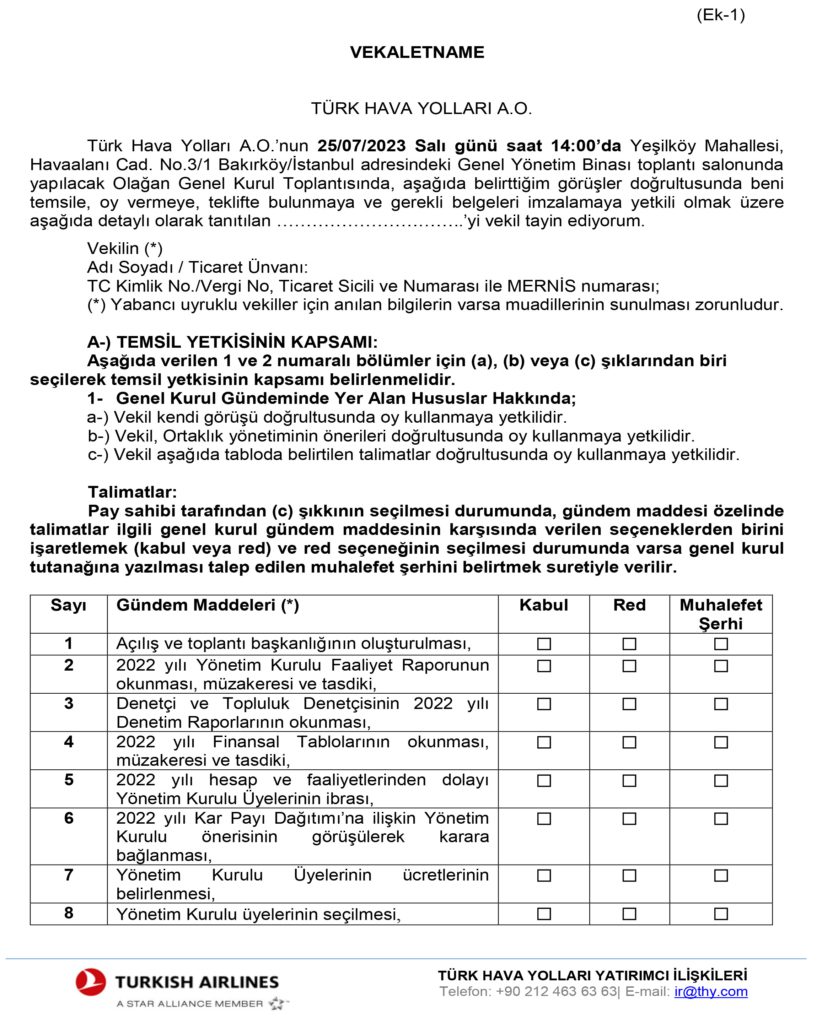 Son Dakika Havacılık Haberleri | Türk Hava Yolları, Pegasus, Sunexpress, Corendon, Havacılık, Havayolları, Havalimanları, Havaalanları, THY, Hostes, Pilot, Uçak, Kabin memuru, SHGM, DHMİ OLA AN GENEL KURUL 2023 GUNDEM VE DAVET 3