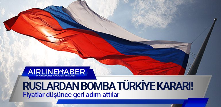 Türkiye rus turist