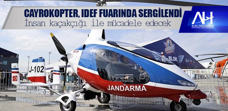 Cayrokopter, IDEF Fuarında Sergilendi