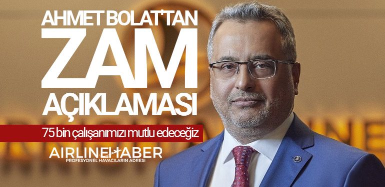 Ahmet Bolat'tan Zam Açıklaması