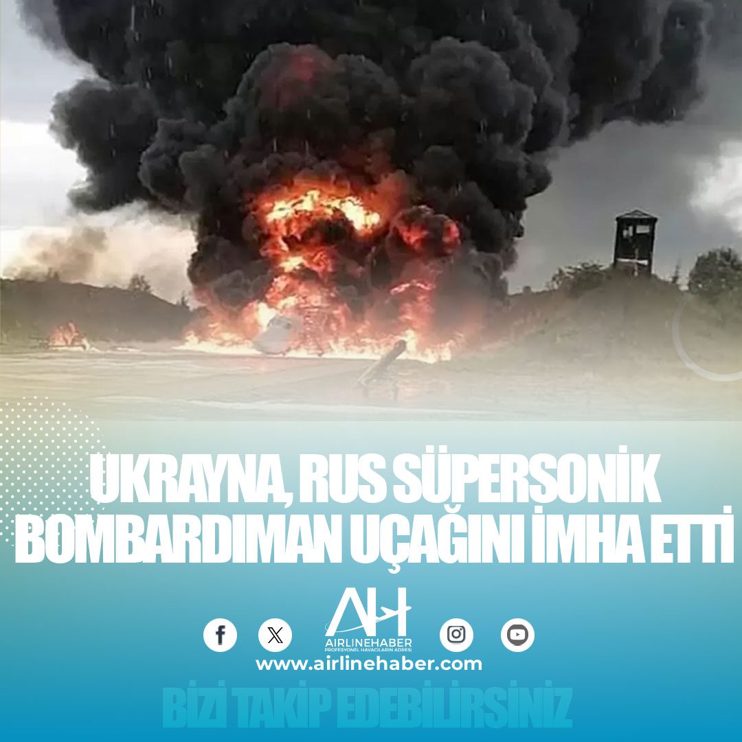 Ukrayna, Rus süpersonik bombardıman uçağını imha etti