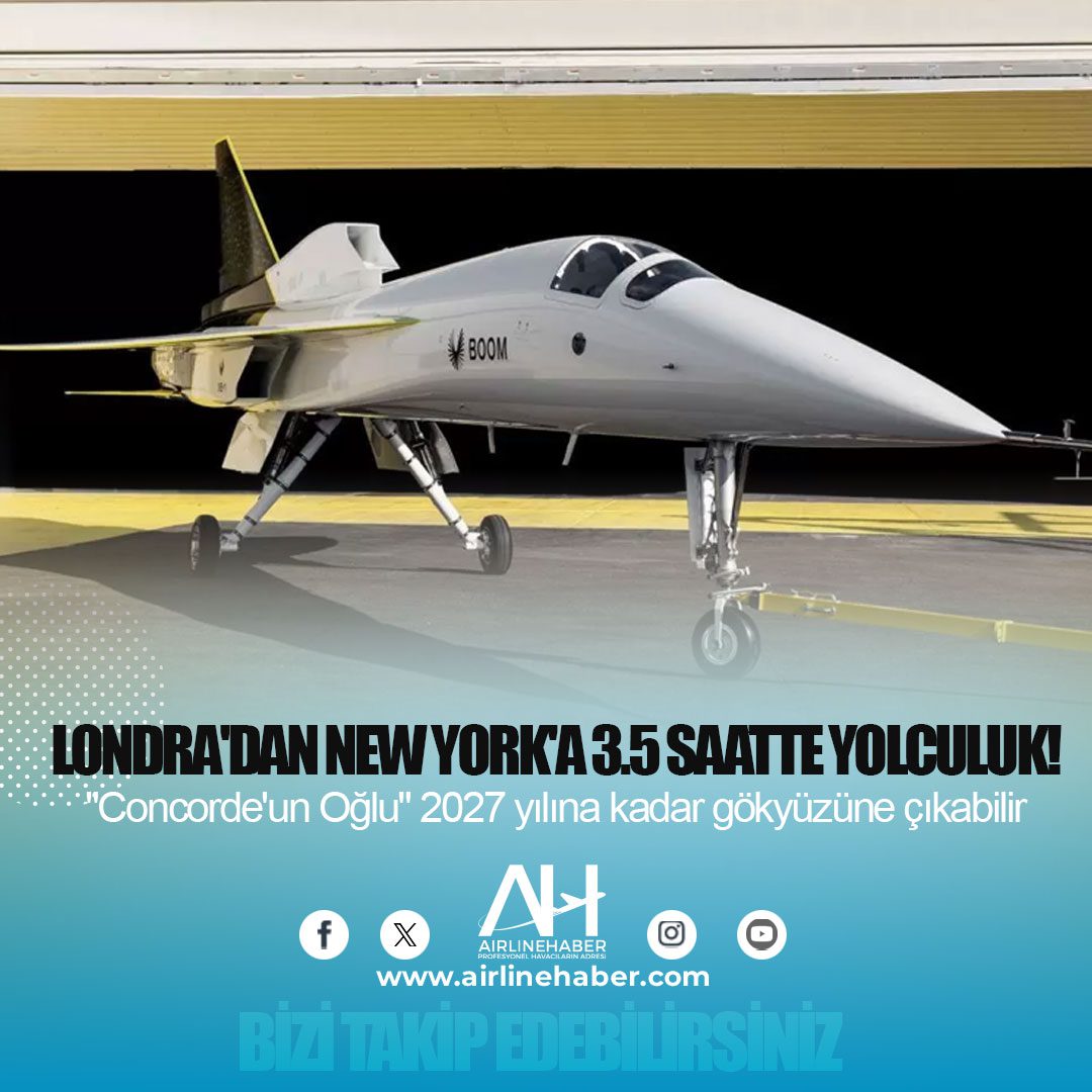 "Concorde'un Oğlu" 2027 yılına kadar gökyüzüne çıkabilir