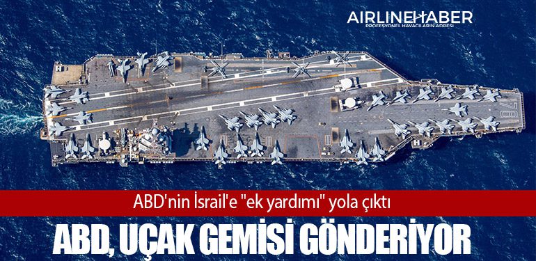 ABD'nin İsrail'e "ek yardımı" yola çıktı