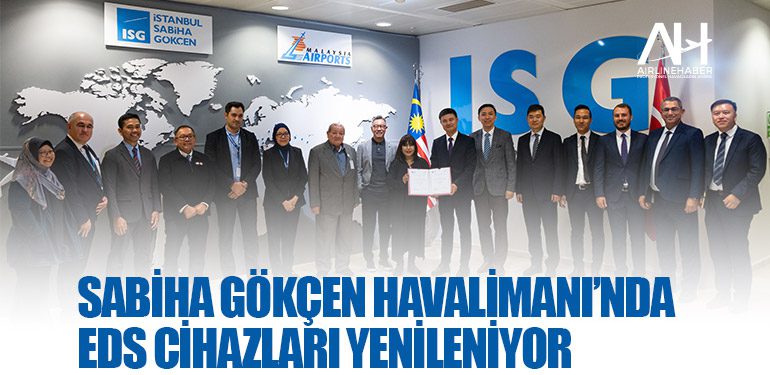 Sabiha Gökçen Havalimanı’nda  EDS cihazları yenileniyor