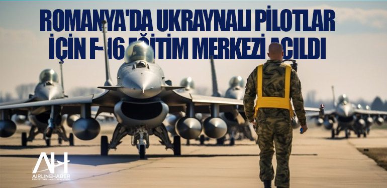 Romanya'da Ukraynalı pilotlar için F-16 eğitim merkezi açıldı