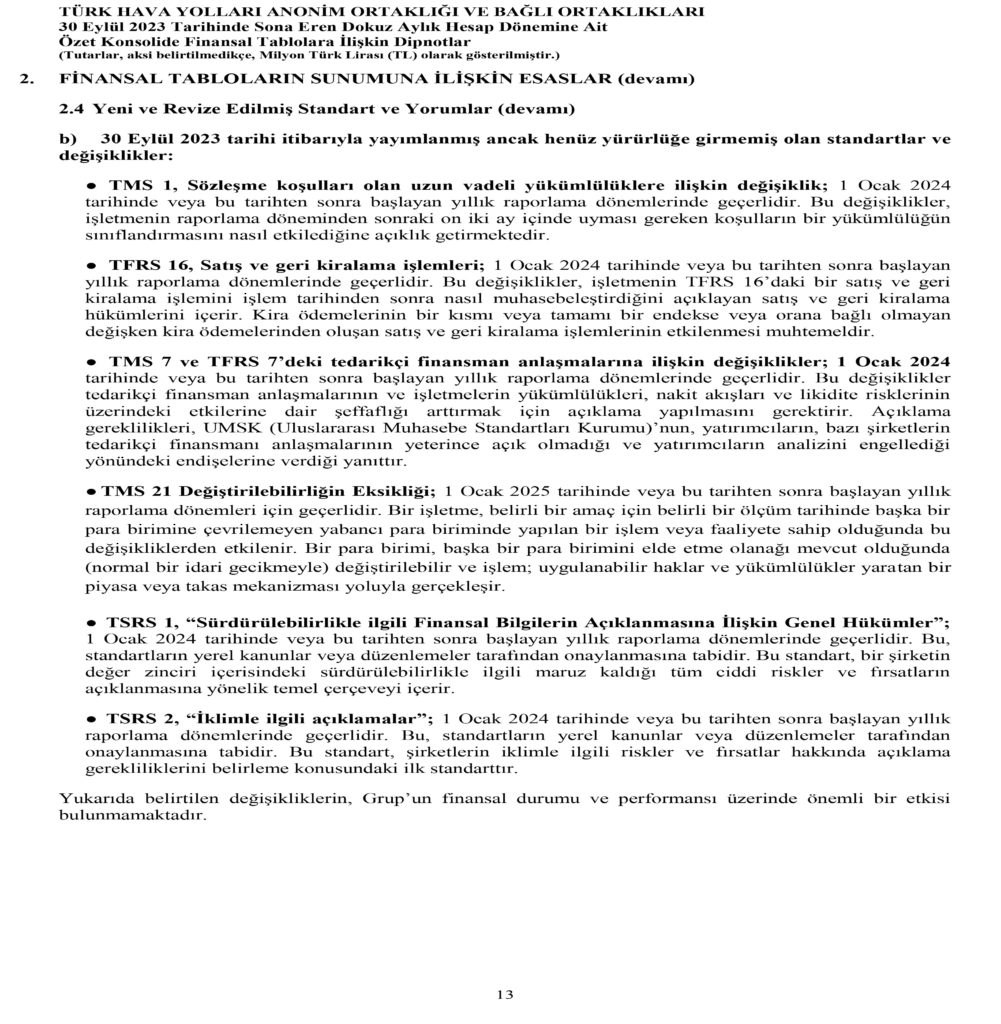 Son Dakika Havacılık Haberleri | Türk Hava Yolları, Pegasus, Sunexpress, Corendon, Havacılık, Havayolları, Havalimanları, Havaalanları, THY, Hostes, Pilot, Uçak, Kabin memuru, SHGM, DHMİ THY AO Eylul 2023 14