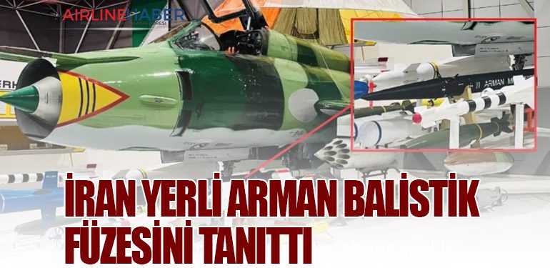 İran yerli Arman balistik füzesini tanıttı