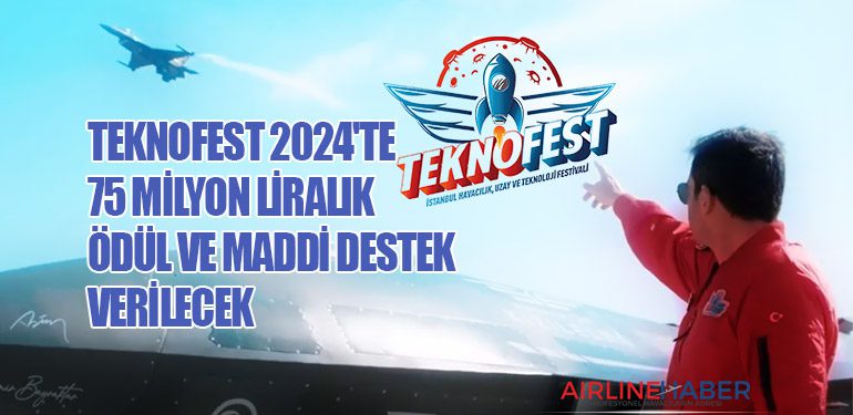 TEKNOFEST 2024'te 75 milyon liralık ödül ve maddi destek verilecek