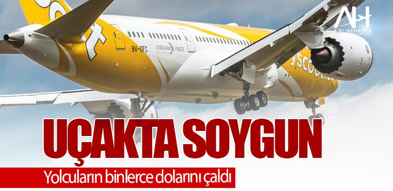 Uçakta soygun: Yolcuların binlerce dolarını çaldı