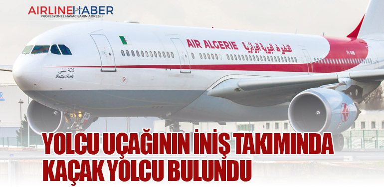 Yolcu uçağının iniş takımında kaçak yolcu bulundu