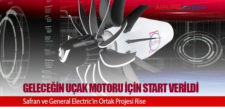 Geleceğin Uçak Motoru İçin Start Verildi: Safran ve General Electric'in Ortak Projesi Rise