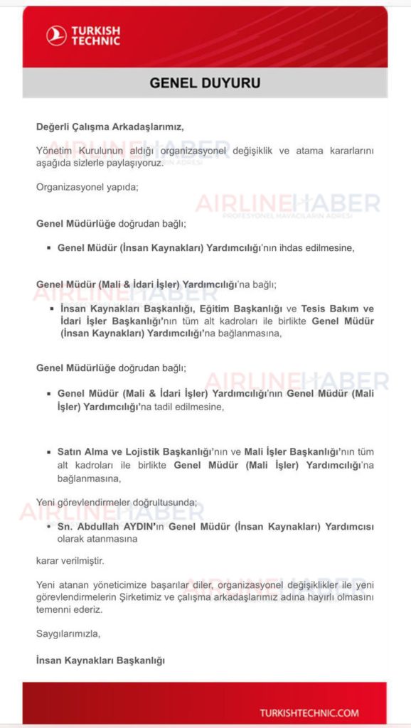 Son Dakika Havacılık Haberleri | Türk Hava Yolları, Pegasus, Sunexpress, Corendon, Havacılık, Havayolları, Havalimanları, Havaalanları, THY, Hostes, Pilot, Uçak, Kabin memuru, SHGM, DHMİ atama