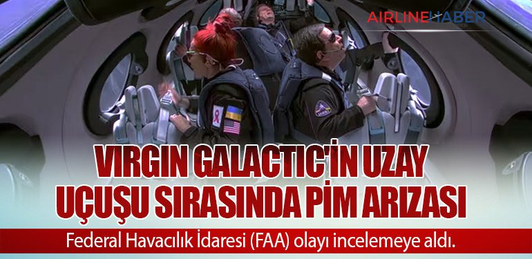 Virgin Galactic'in Uzay Uçuşu Sırasında Pim Arızası