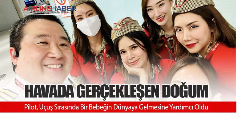 Havada Gerçekleşen Doğum: Pilot, Uçuş Sırasında Bir Bebeğin Dünyaya Gelmesine Yardımcı Oldu