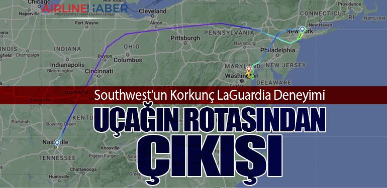 Southwest'un Korkunç LaGuardia Deneyimi: Uçağın Rotasından Çıkışı