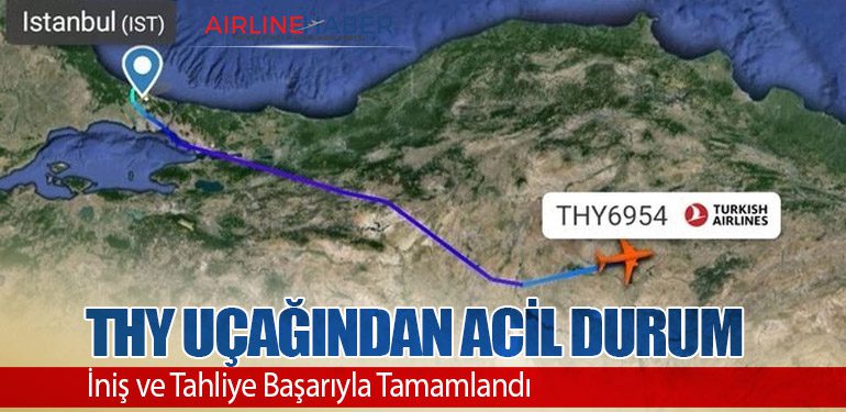 THY Uçağından Acil Durum: İniş ve Tahliye Başarıyla Tamamlandı