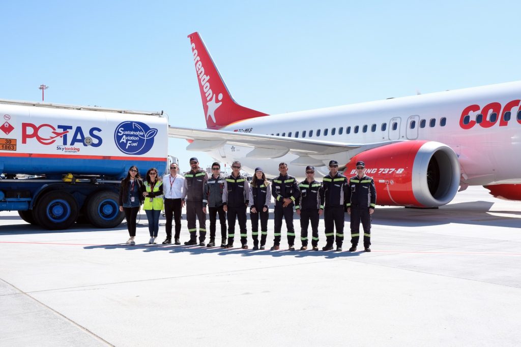 Son Dakika Havacılık Haberleri | Türk Hava Yolları, Pegasus, Sunexpress, Corendon, Havacılık, Havayolları, Havalimanları, Havaalanları, THY, Hostes, Pilot, Uçak, Kabin memuru, SHGM, DHMİ Corendon Airlines SAF Yakit 3