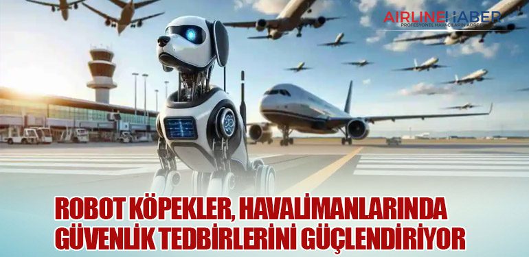 Robot Köpekler, Havalimanlarında Güvenlik Tedbirlerini Güçlendiriyor