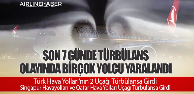 Detay Haber | Son 7 günde Türbülans Olayında Birçok Yolcu Yaralandı