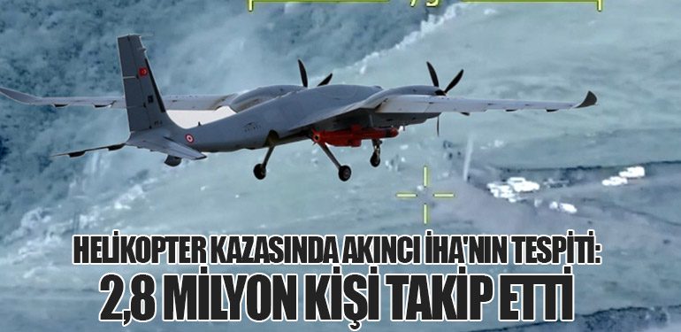 İran Cumhurbaşkanı Reisi'nin Helikopter Kazasında Akıncı İHA'nın Tespiti: 2,8 Milyon Kişi Takip Etti