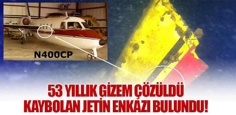 53 Yıllık Gizem Çözüldü: Kaybolan Jetin Enkazı Bulundu!