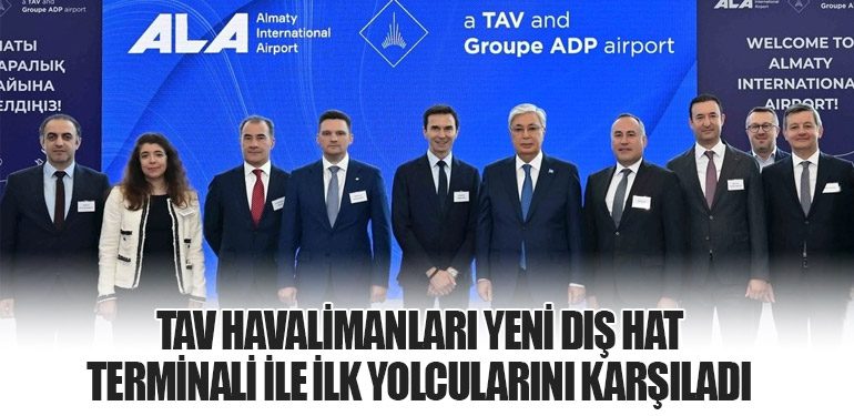 TAV Havalimanları Yeni Dış Hat Terminali ile İlk Yolcularını Karşıladı