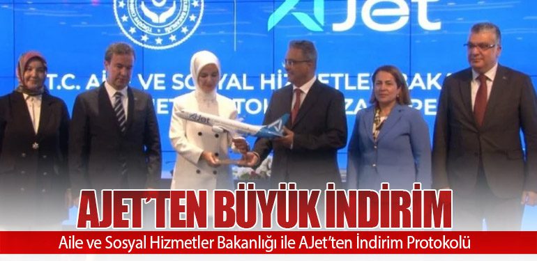 AJet’ten şehit yakınları, gazi ve gazi yakınlarına büyük indirim