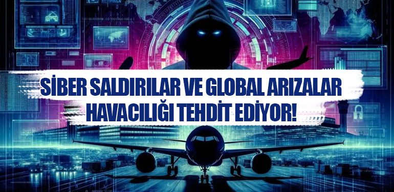 Siber Saldırılar ve Global Arızalar Havacılığı Tehdit Ediyor!