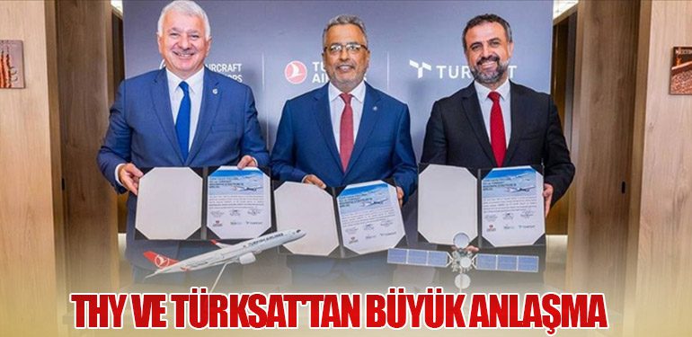 THY ve TÜRKSAT'tan Büyük Anlaşma