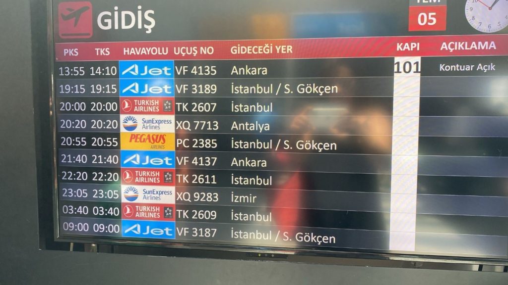 Ajet’in Diyarbakır Uçağı Kabus Oldu: Yolcular İsyanda!