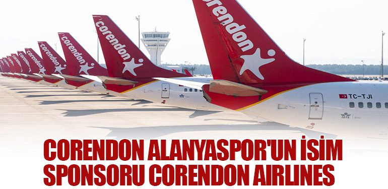 Corendon Alanyaspor'un İsim Sponsoru Corendon Airlines